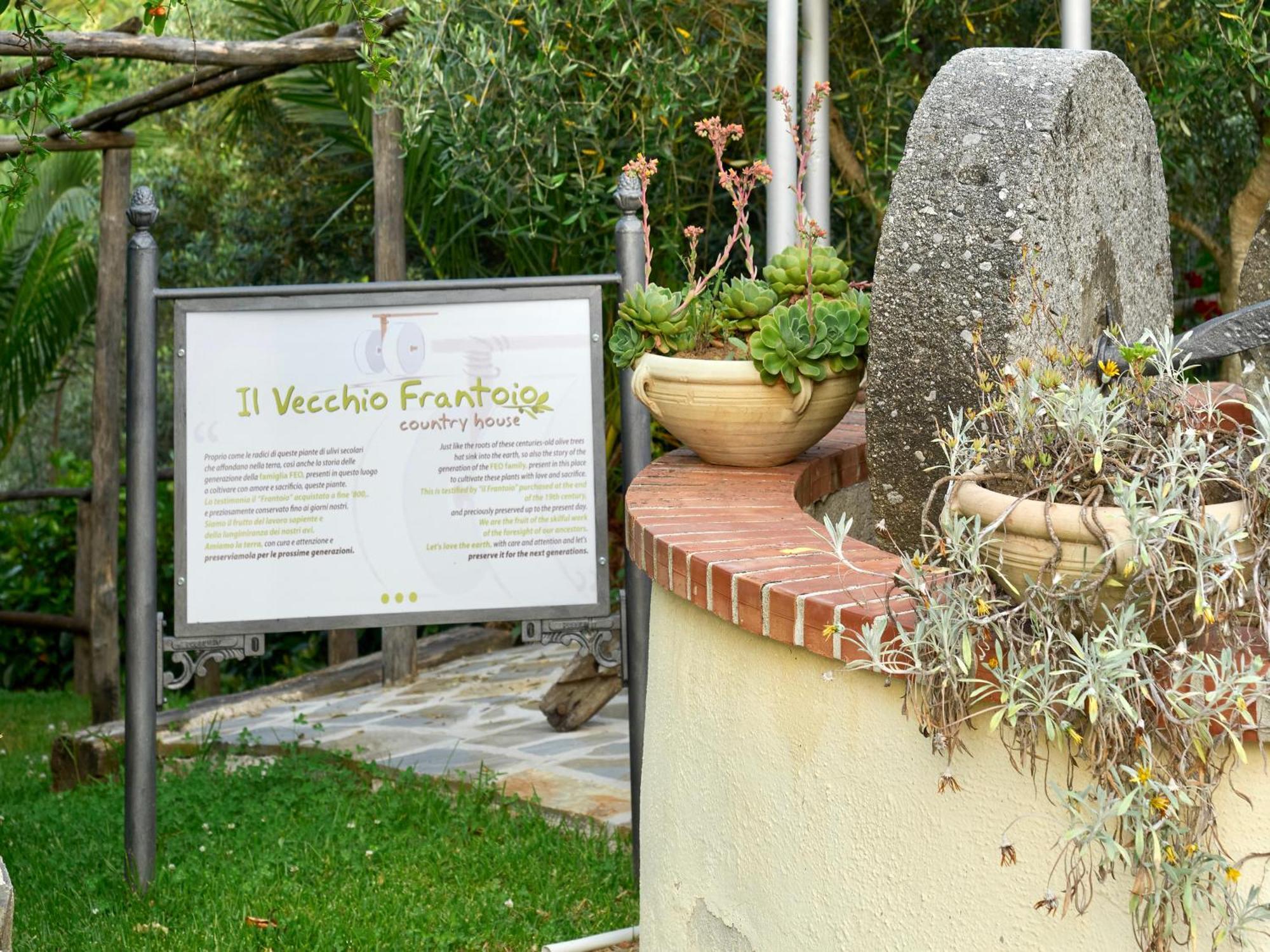 Vila Il Vecchio Frantoio Stella Cilento Exteriér fotografie
